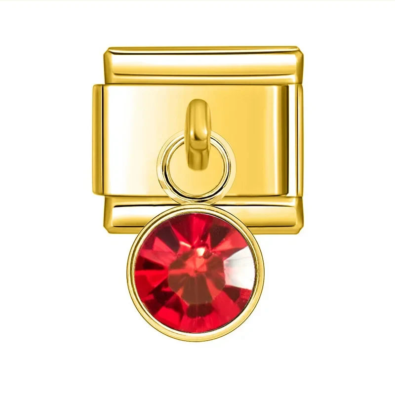 Gold 12 Month Birthday Colour Shiny DJ402