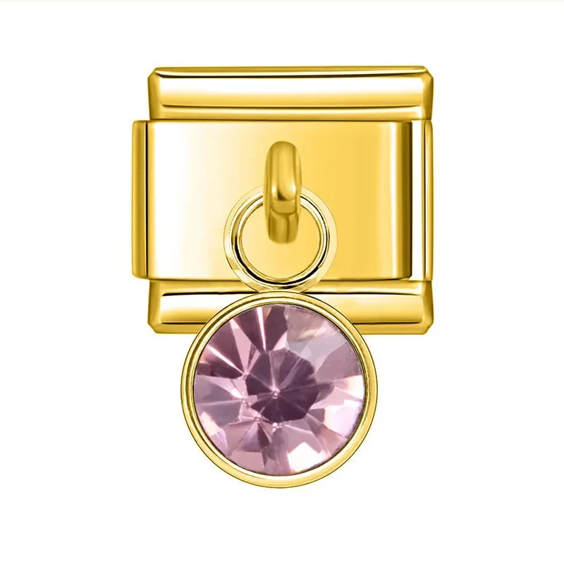 Gold 12 Month Birthday Colour Shiny DJ402