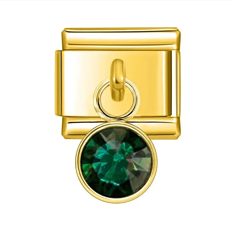 Gold 12 Month Birthday Colour Shiny DJ402