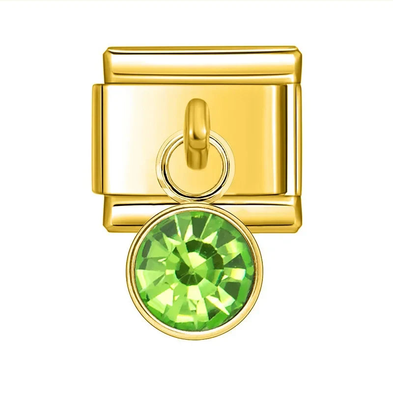 Gold 12 Month Birthday Colour Shiny DJ402