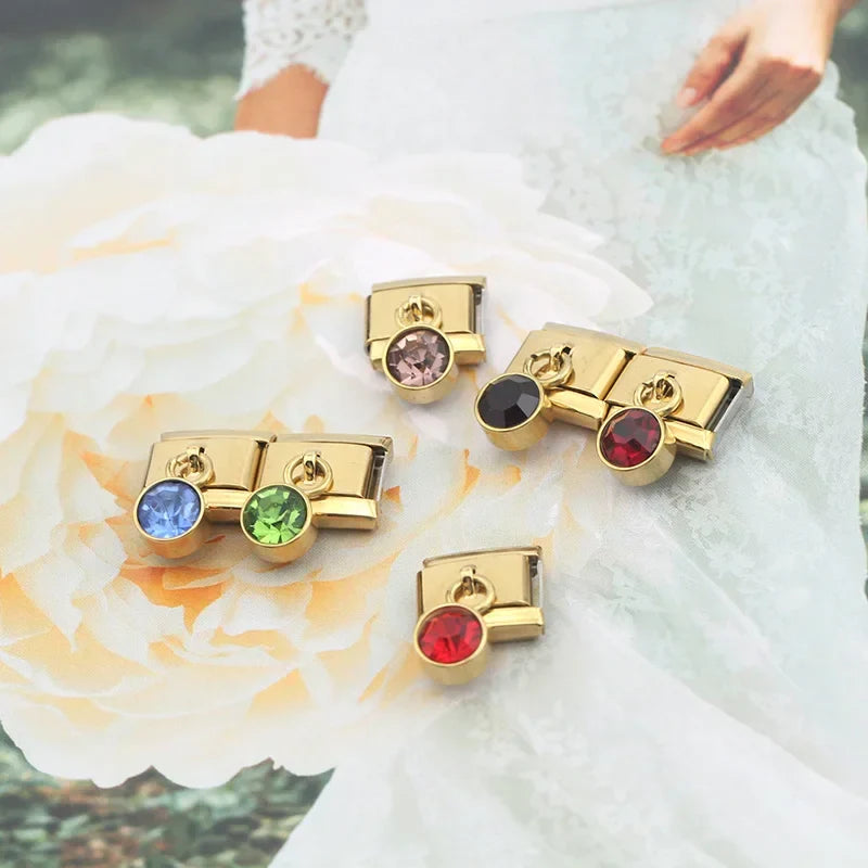 Gold 12 Month Birthday Colour Shiny DJ402