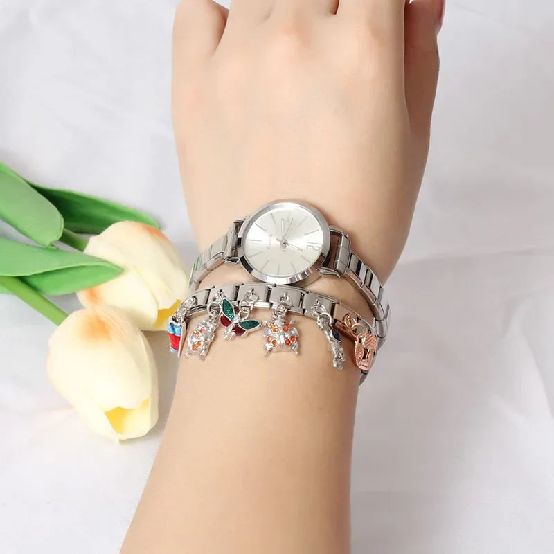 colorful charms Heart Butterfly Beetles Astronauts Shark
