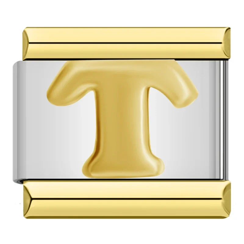 gold and silver Letters DJ907
