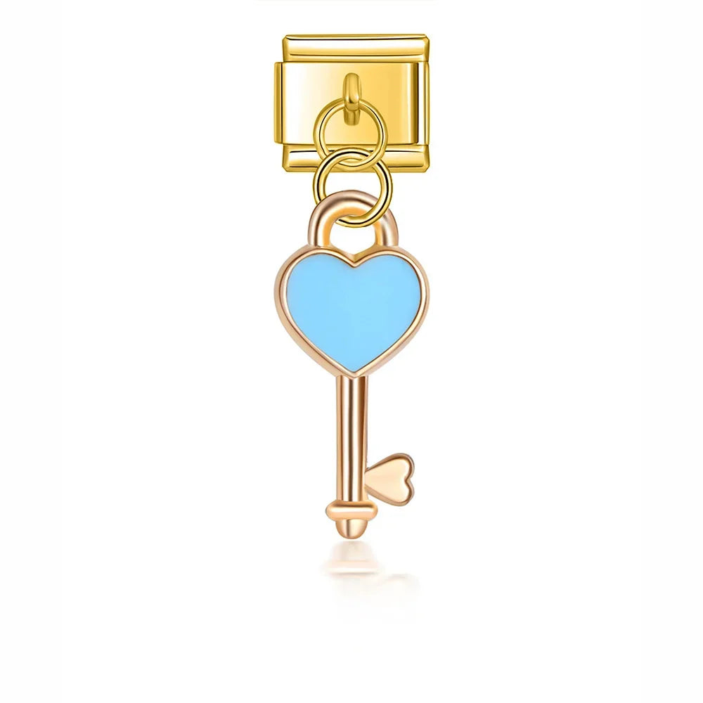Spider Heart Key Footprints Hot Air Balloon