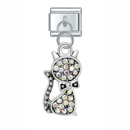 Enamel Pineapple & Tropical Fruit Dangle Charm for Charm Bracelets
