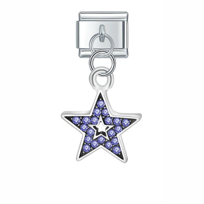 Enamel Pineapple & Tropical Fruit Dangle Charm for Charm Bracelets