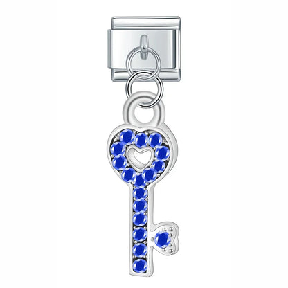 Enamel Pineapple & Tropical Fruit Dangle Charm for Charm Bracelets