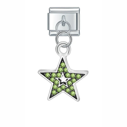 Enamel Pineapple & Tropical Fruit Dangle Charm for Charm Bracelets