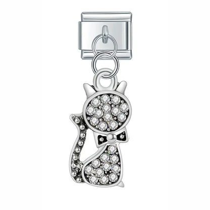 Enamel Pineapple & Tropical Fruit Dangle Charm for Charm Bracelets
