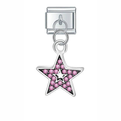 Enamel Pineapple & Tropical Fruit Dangle Charm for Charm Bracelets