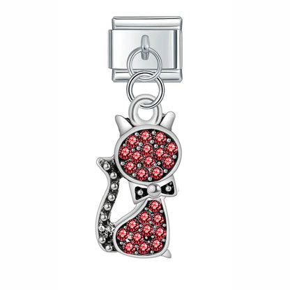 Enamel Pineapple & Tropical Fruit Dangle Charm for Charm Bracelets