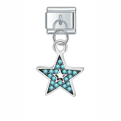 Enamel Pineapple & Tropical Fruit Dangle Charm for Charm Bracelets