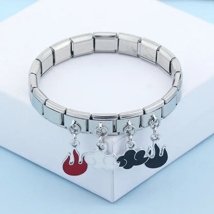 Enamel Aeroplane & Travel Dangle Charm for Charm Bracelets