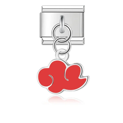 Enamel Aeroplane & Travel Dangle Charm for Charm Bracelets