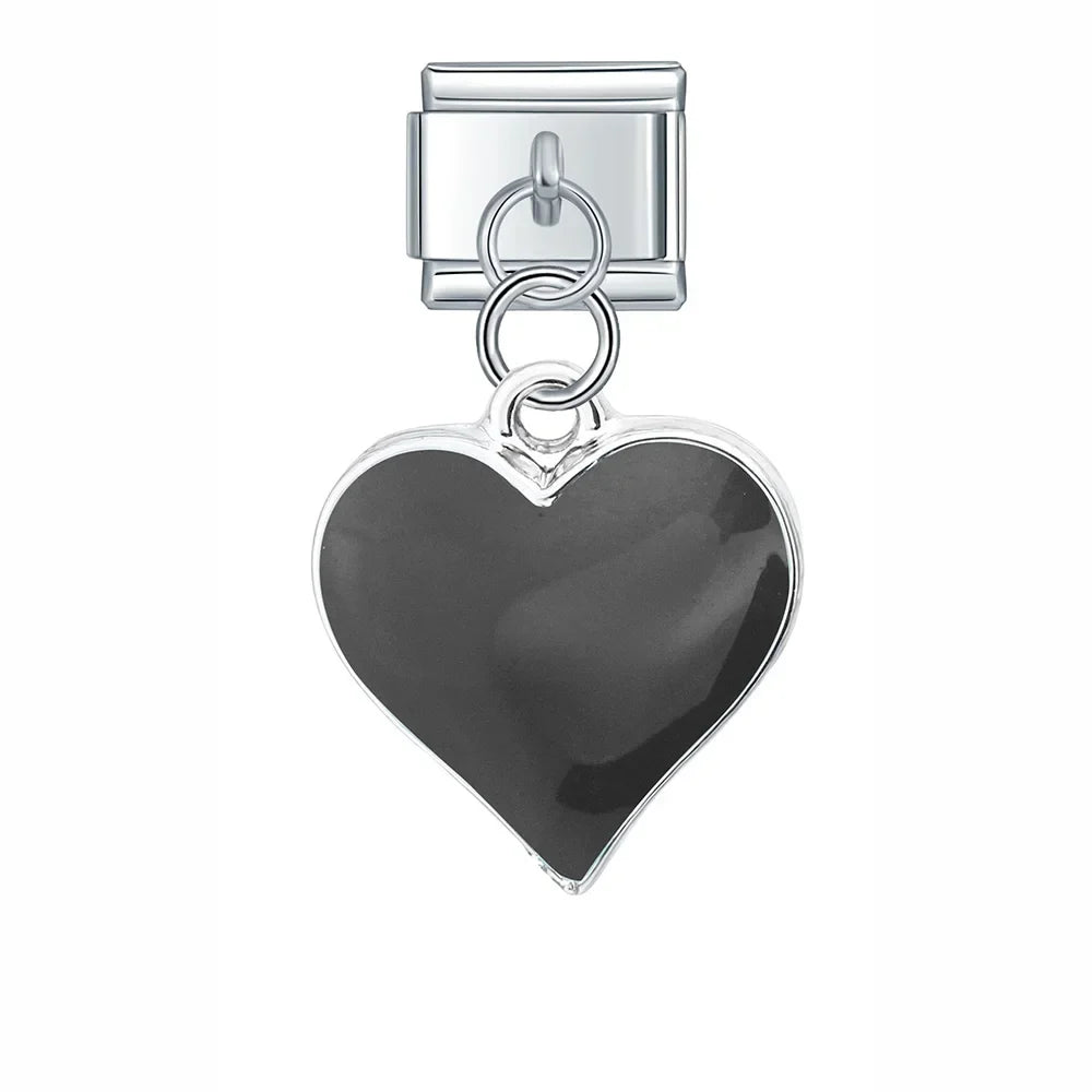 Sweet Colourful Heart Love Paper Clip