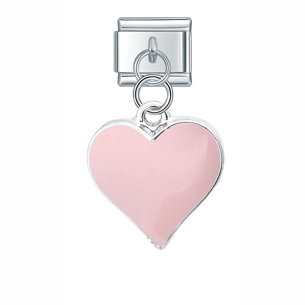 Sweet Colourful Heart Love Paper Clip