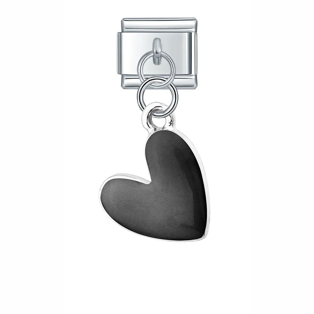 Sweet Colourful Heart Love Paper Clip