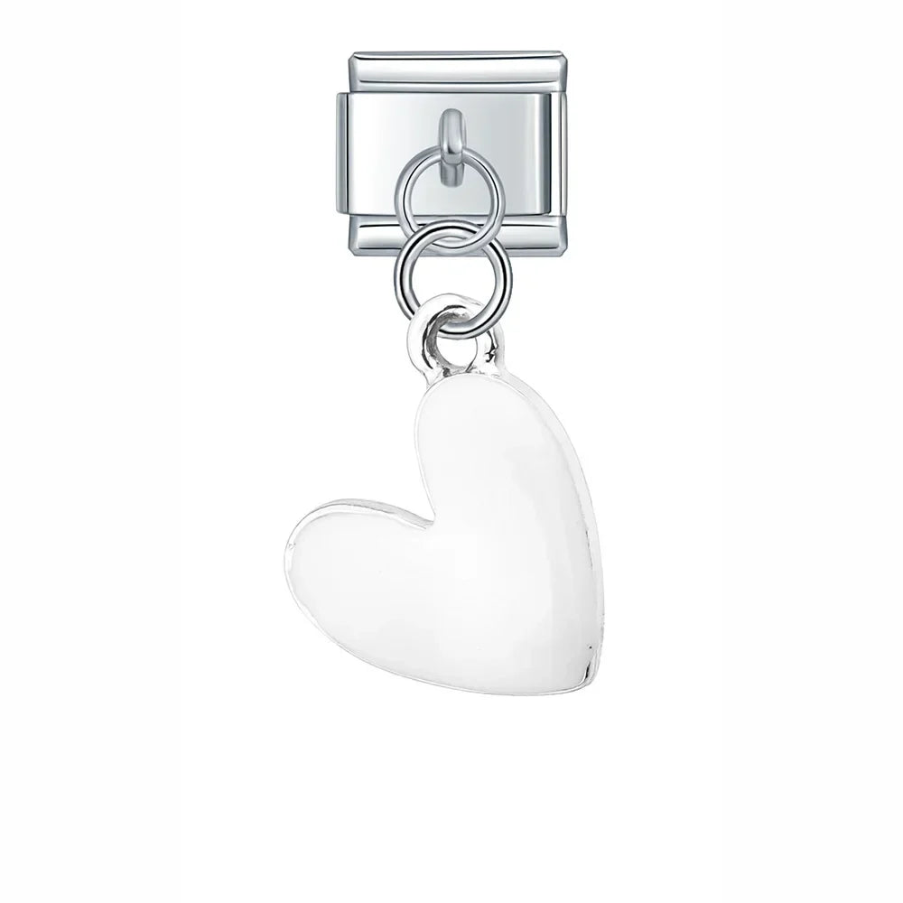 Sweet Colourful Heart Love Paper Clip