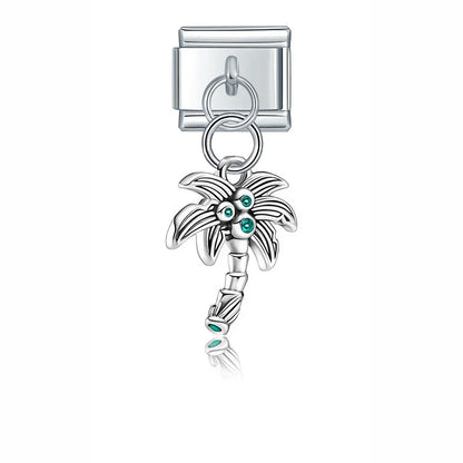 Cute Colourful Dangle Italian Charms — Flower, Dog, Cake, Fish, Tree & More