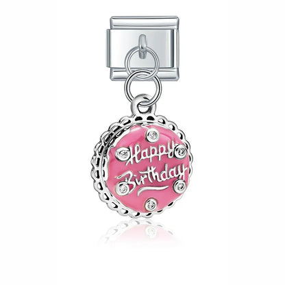 Cute Colourful Dangle Italian Charms — Flower, Dog, Cake, Fish, Tree & More