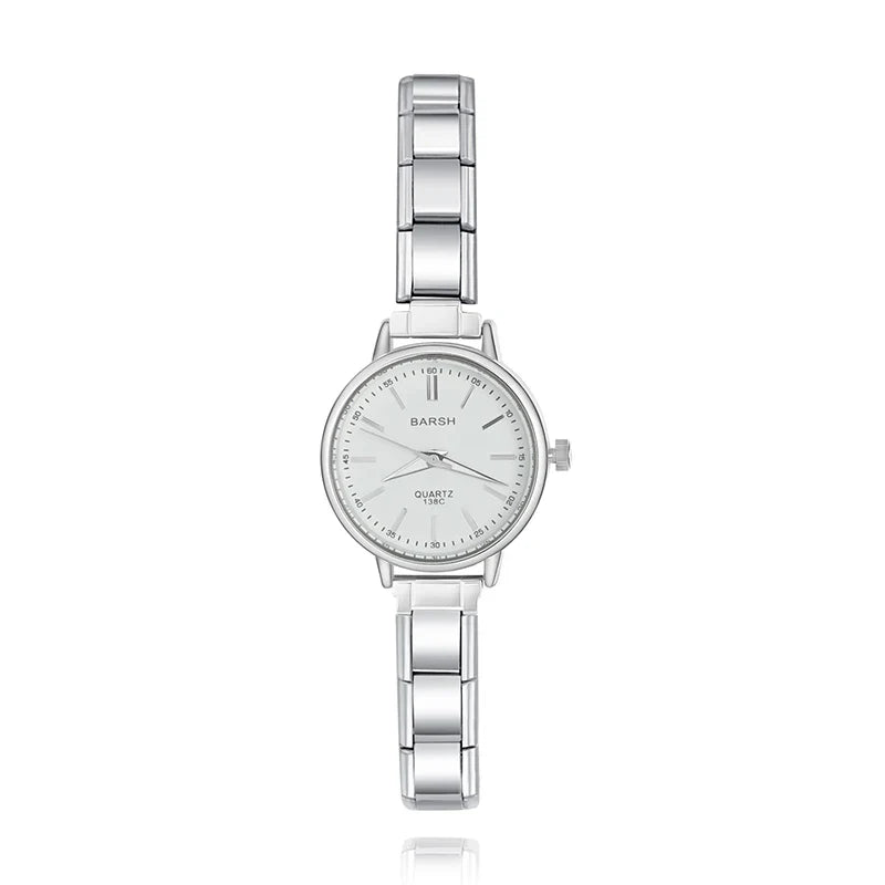 Stainless Steel Round Watch G023