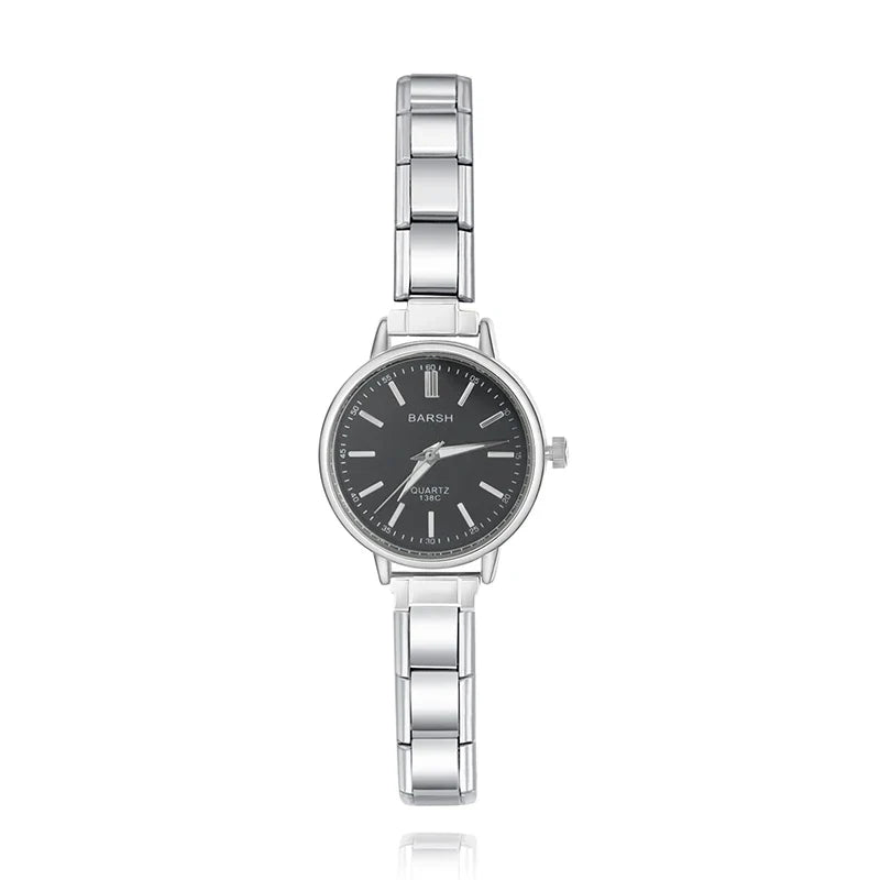Stainless Steel Round Watch G023