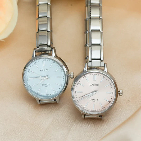Stainless Steel Round Watch G023
