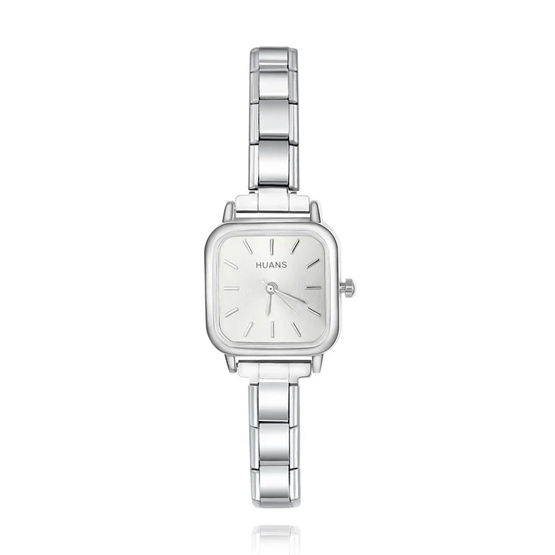 Stainless Steel Square Watch G003