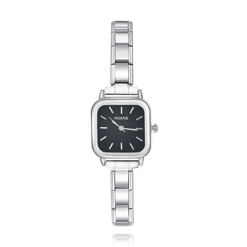Stainless Steel Square Watch G003