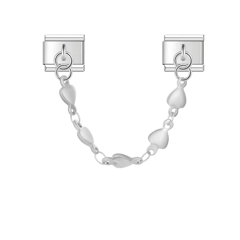 Stainless Steel Heart Star Chain DJ1303