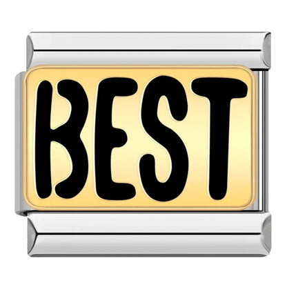 Family, Travel & Best Friend Italian Charms — King, Granny, Wife, Sister, Mum, Dad, Madrid & More