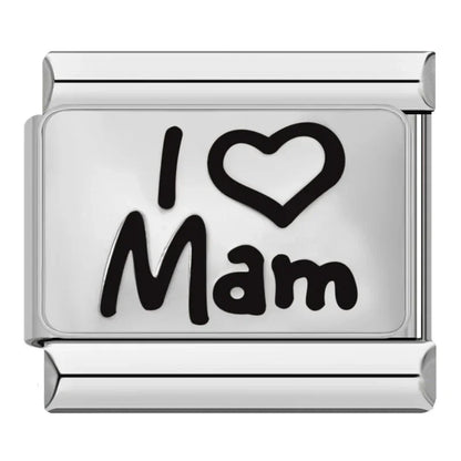 Family, Travel & Best Friend Italian Charms — King, Granny, Wife, Sister, Mum, Dad, Madrid & More