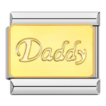 Family, Travel & Best Friend Italian Charms — King, Granny, Wife, Sister, Mum, Dad, Madrid & More