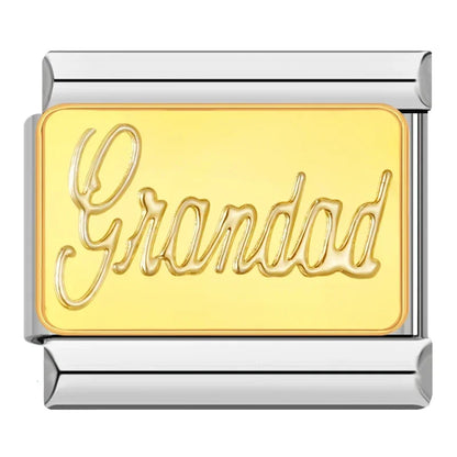Family, Travel & Best Friend Italian Charms — King, Granny, Wife, Sister, Mum, Dad, Madrid & More
