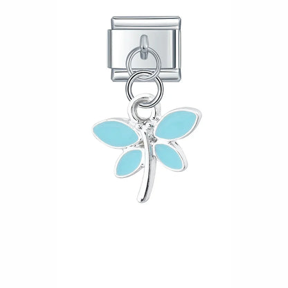 Glaze Dragonfly Seahorse Bee Mushroom charms