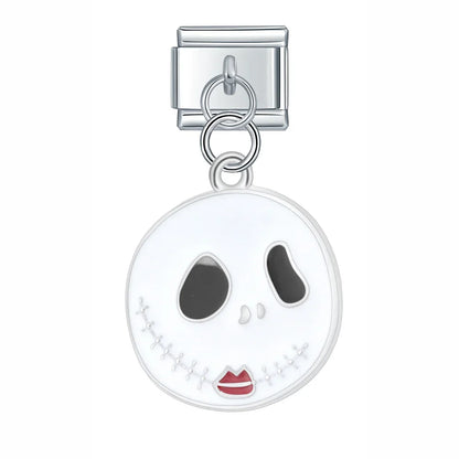 Colourful Glaze Halloween Pumpkin & Cross Charms
