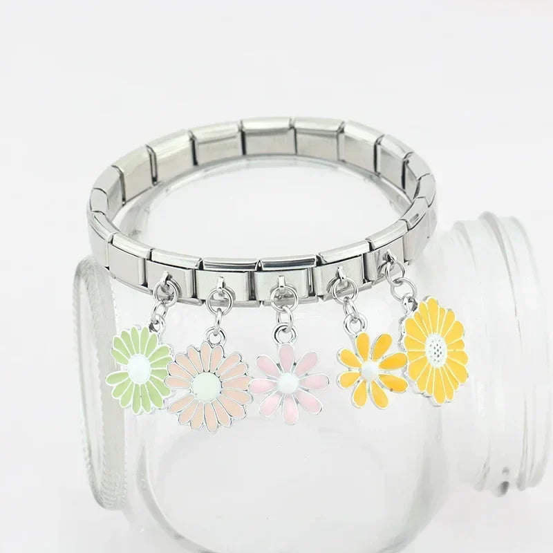 Colorful Glaze Daisy Flower