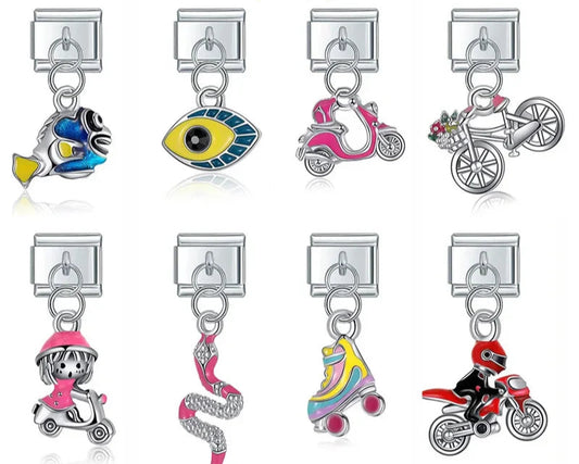 Glaze Snake Fish Eye Motorcycle DJ573
