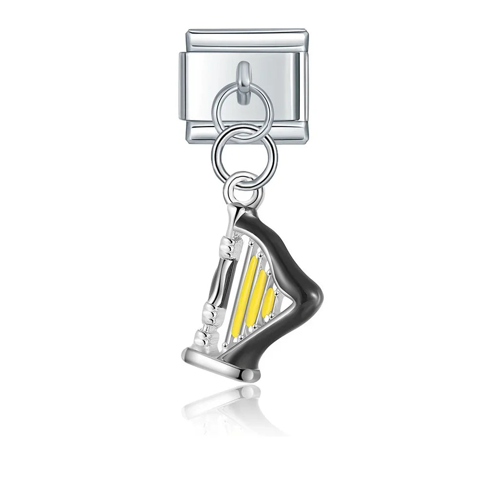 Heart Love Flag Skateboard Post DJ577