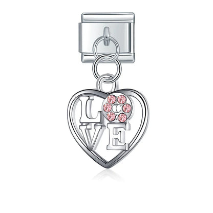Heart Love Flag Skateboard Post