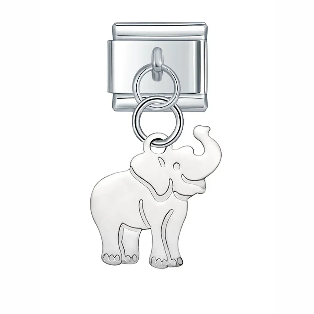 I Love You Heart Flower Elephant DJ411