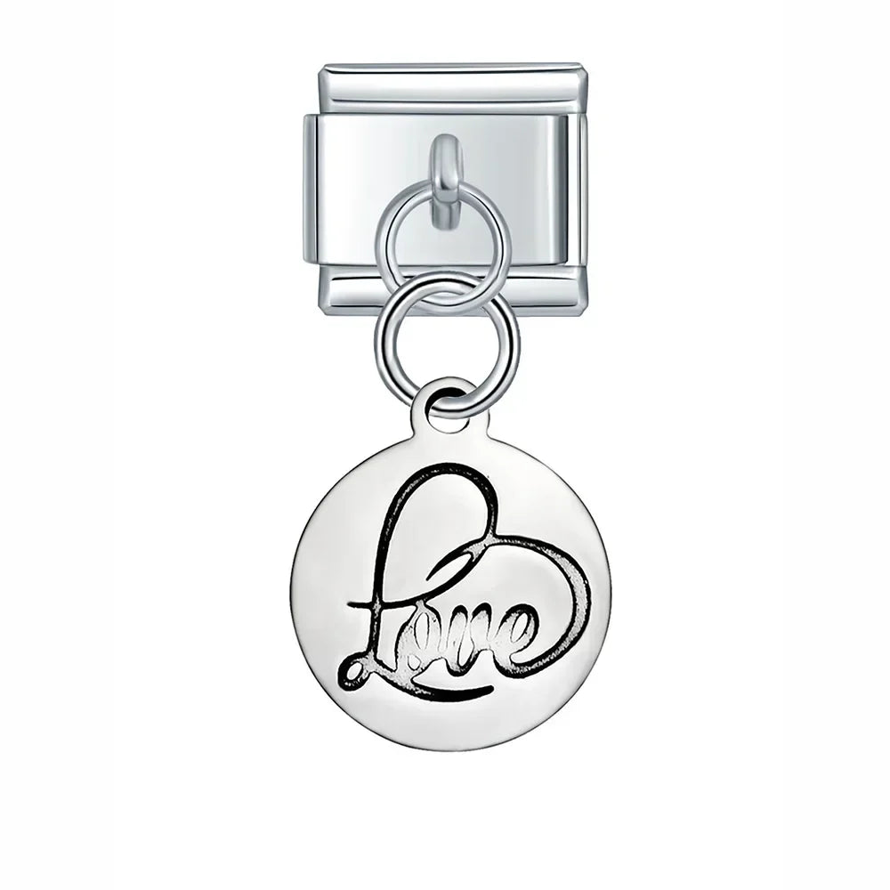 I Love You Heart Flower Elephant DJ411