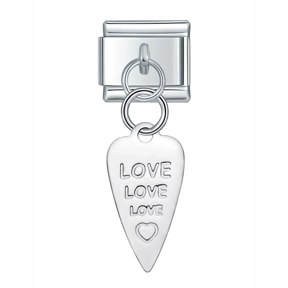 I Love You Heart Flower Elephant DJ411