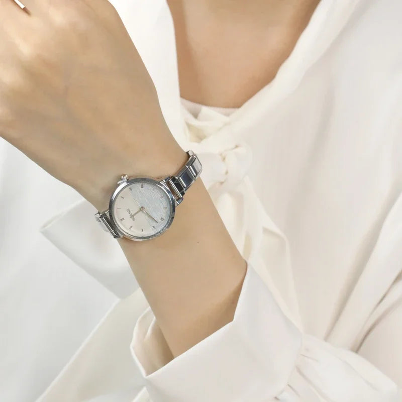 Hapiship Cute Round Simple Watch Bracelet Bangle G041