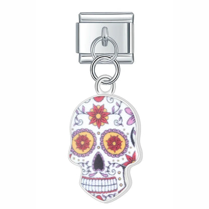 Enamel Strawberry Dangle Charm