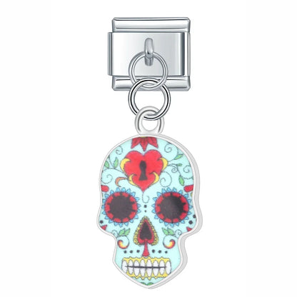 Enamel Strawberry Dangle Charm