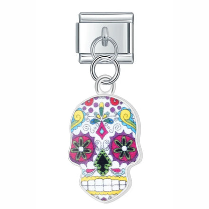 Enamel Strawberry Dangle Charm