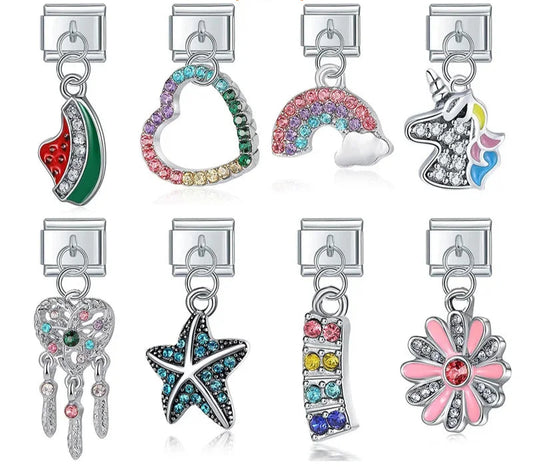 Heart Star Moon Unicorn Flower Owl Butterfly DJ048