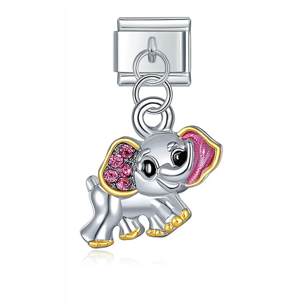 Daisy Bell Blue Turtle Beads silver charms