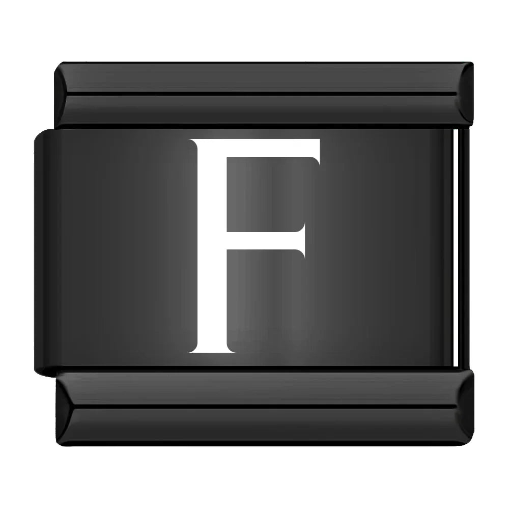 Black Letters A-Z DJ320
